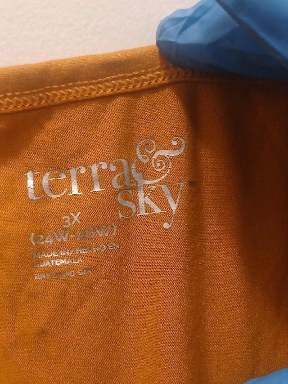 Terra & Sky Mustard Cowl Neck Spaghetti Strap Tank - Picture 4 of 5